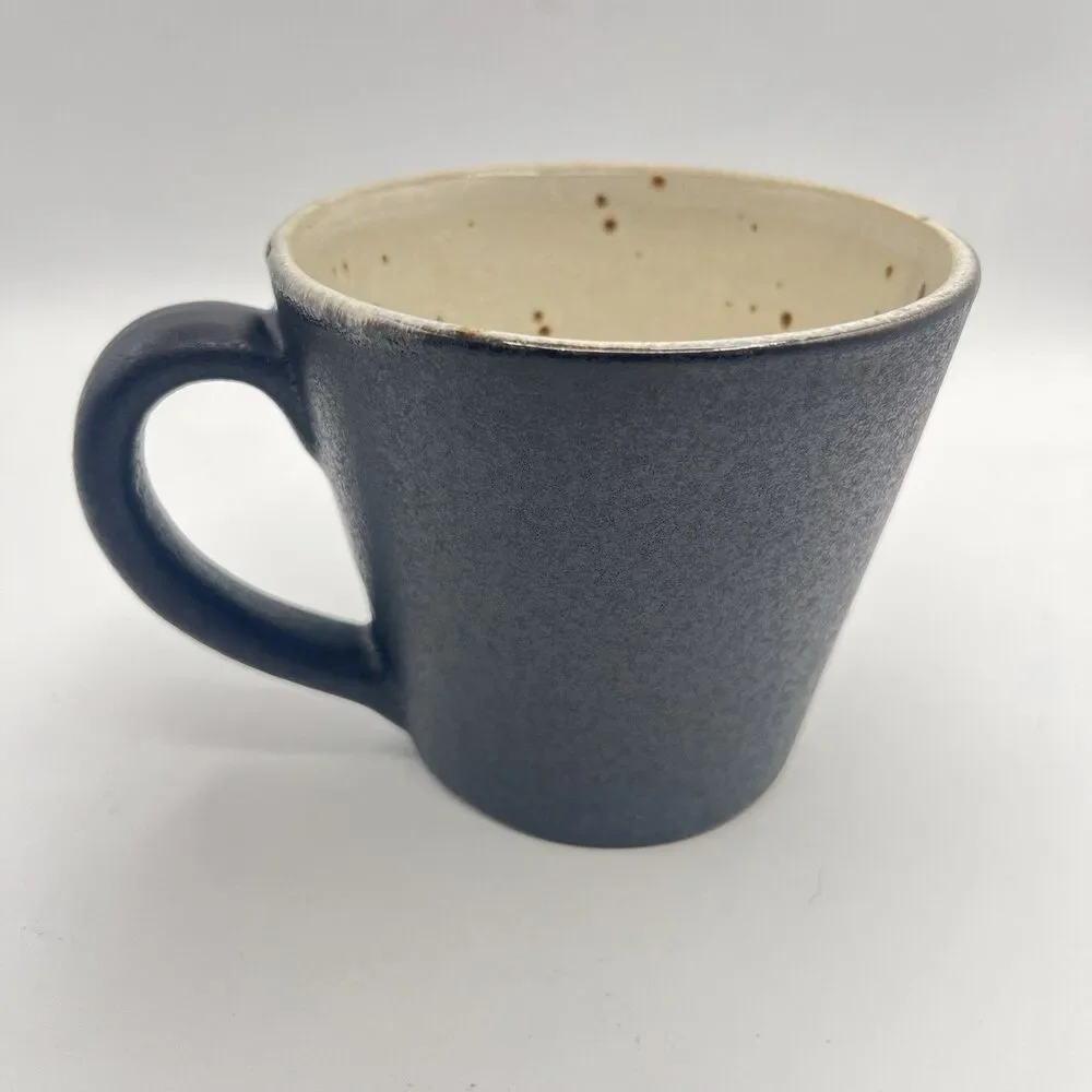 Pottery Barn Rustic Reindeer Terracotta Mug